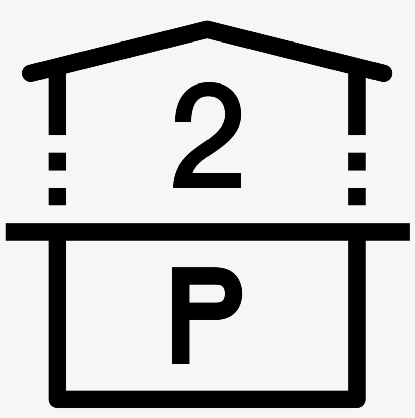 Parking I 2 Piętro Icon - Icon Parking, transparent png