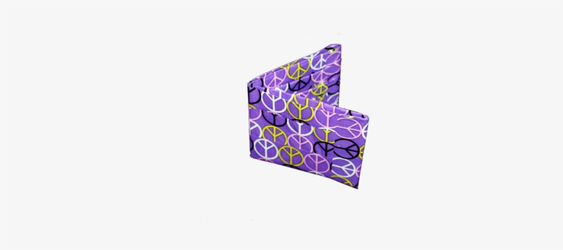 Hand Made In So Cal Purple Peace Sign Duct Tape Wallet - Duct Tape, transparent png