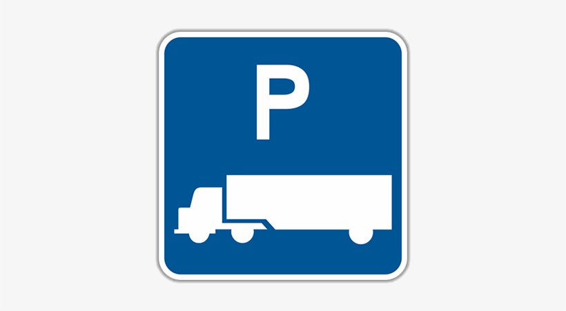 Tap To Expand - Parking Sign For Truck, transparent png