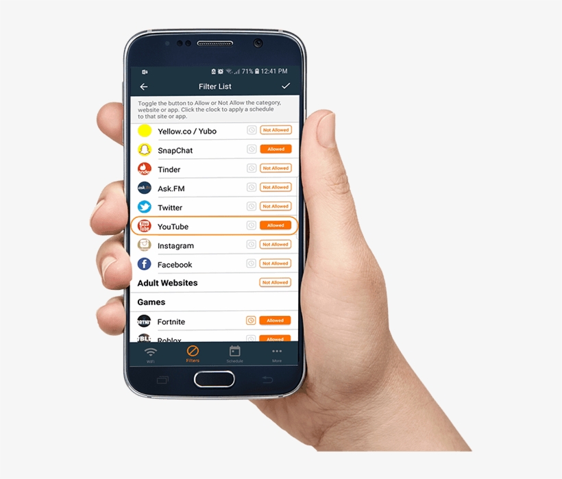 Ikydz Internet Safety Parental Controls Software On - Mobile App, transparent png