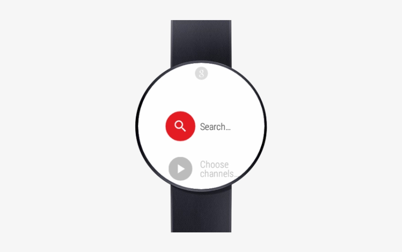 Youtube App Png Video For Android Wear & Youtube App - Montre Intelligente Finow X 5, transparent png