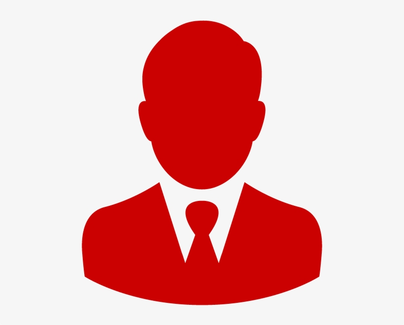 Business Loans - Person Icon Png Red, transparent png
