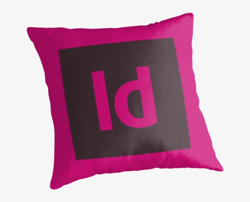 Quot Adobe Indesign Icon Quot Throw Pillows By Thecsimmons - Pillow, transparent png