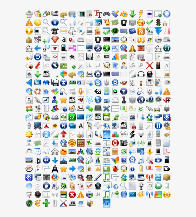 Download Transparent Crystal Project Icon Pack By Yellowicon - Crystal ...