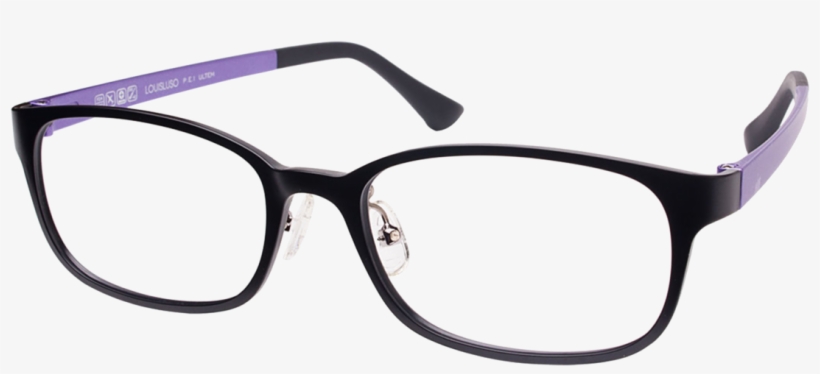 Louisluso L1021 Black Purple - Lunette De Vue Prada Bleu, transparent png