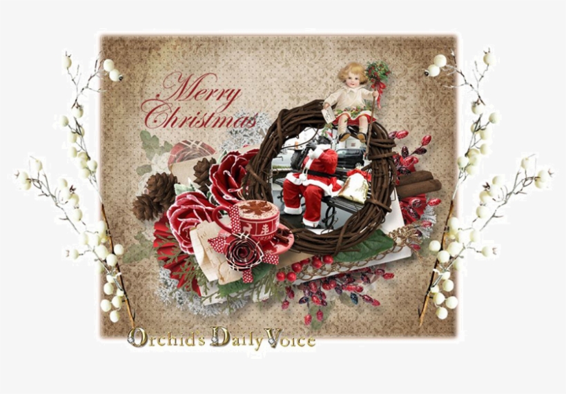 Merry Christmas - Nostalgische Afbeeldingen, transparent png