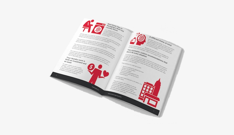 Multi-housing Unit Laundry Room Whitepaper Icon - Magazine, transparent png
