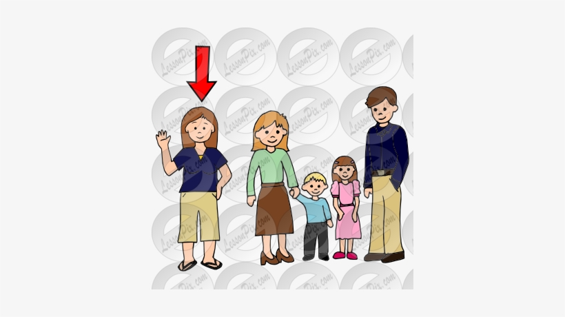 Vector Transparent Stock Aunt Clipart - Aunt Clipart, transparent png
