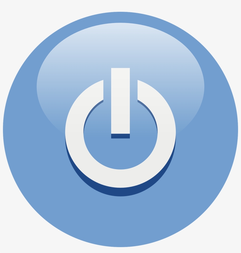 Clip Art Of A Power Button, transparent png