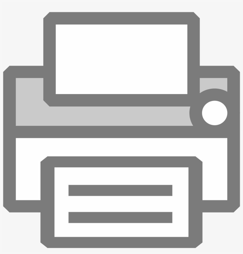Download - Png Printer Svg Icon, transparent png