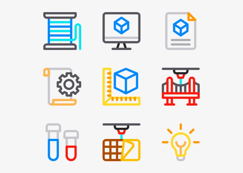 3d Printing, transparent png