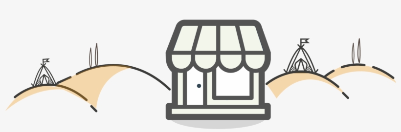 A Grocery Shop And Diner Right In The Campsite, transparent png