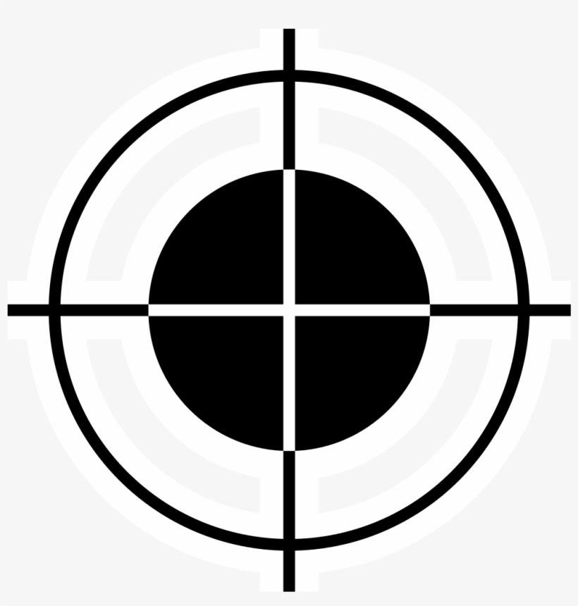 Common Registration Mark - Print Registration Mark Png, transparent png