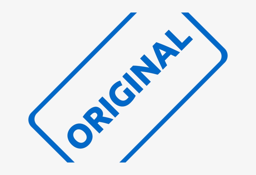 Original Stamp Clipart Outline - Watermark Clipart, transparent png