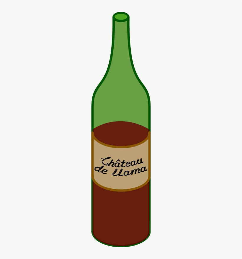 Uncorked Red Wine Bottle - Wine, transparent png