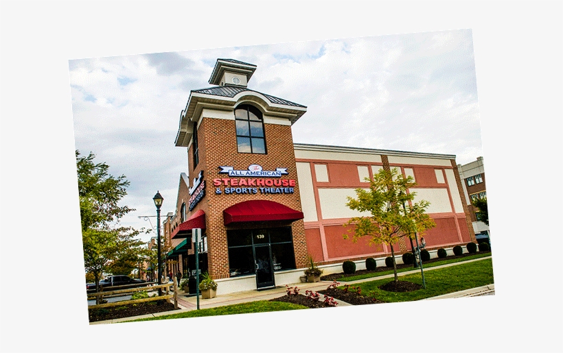 The All American Steakhouse & Sports Theater Opened - House, transparent png