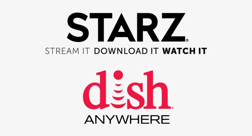 Stream Starz On Starz App And Dish Anywhere Logos - Dish 1000.2 Dishpro Hybrid (dph) Triple Lnbf, transparent png