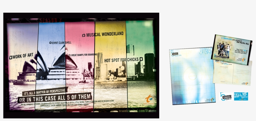 Travelchannel-5takes - Flyer, transparent png