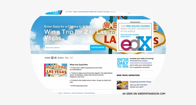 Com/sweepstakes Travel Channel Sweepstakes - Welcome To Las Vegas Sign, transparent png