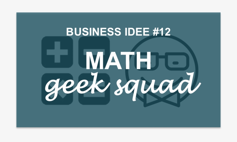 Business Idee Math Geek Squad - Mister Salad, transparent png