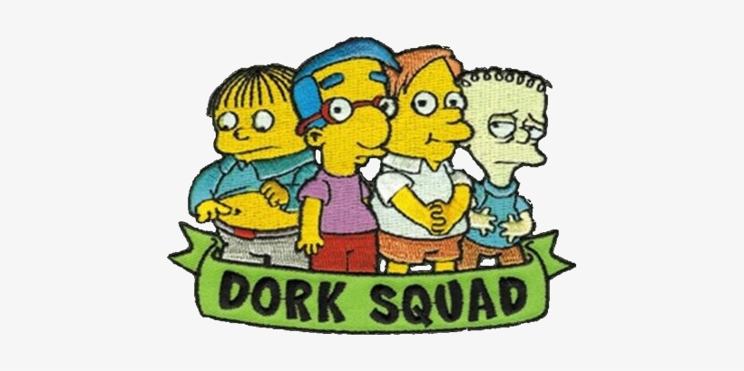 Report Abuse - Simpsons Dork Squad, transparent png