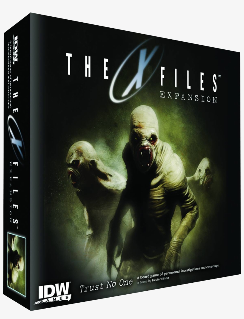 The X-files Trust No One Expansion - Idw The X Files Board Game: Trust No One Expansion, transparent png
