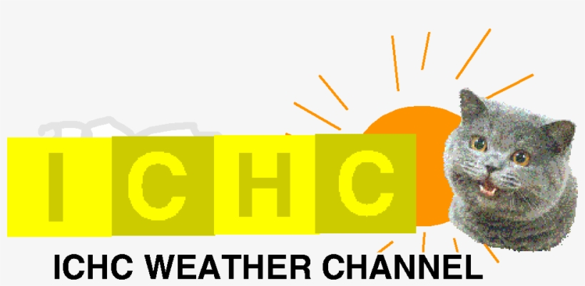 Ichc Weather Channel Logo - Happy Cat Plain Meme, transparent png