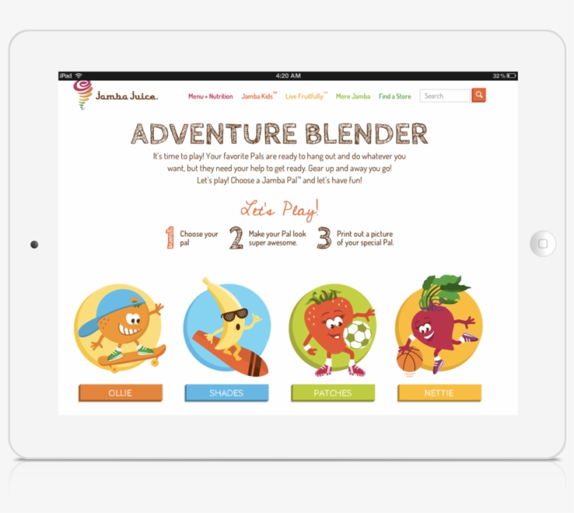 When It Was Time To Roll Out A New Kids' Menu Jamba, transparent png