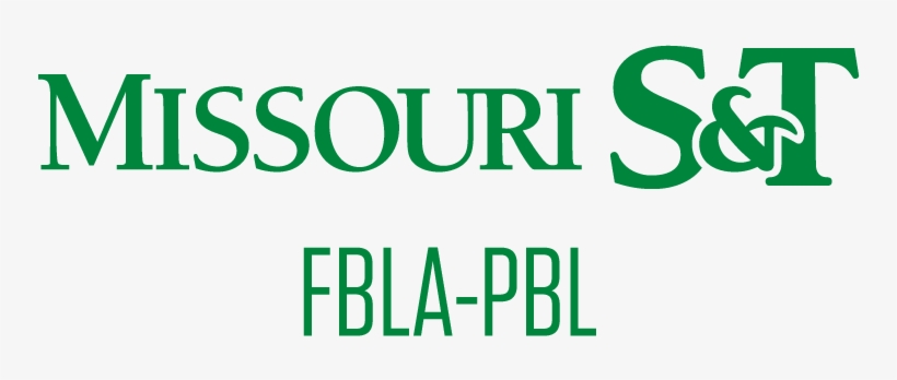 Horizontal Logo Stacked Fbla-pbl - Missouri University Of Science And Technology, transparent png