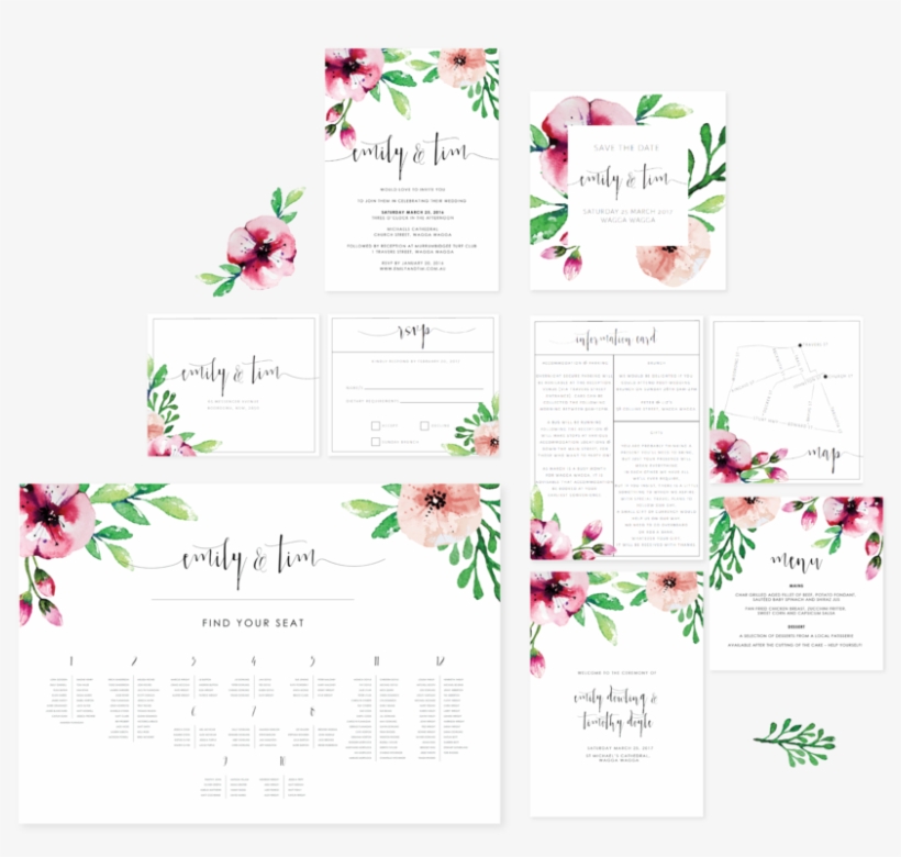 Emily Flat Lay-01 - Floral Design, transparent png
