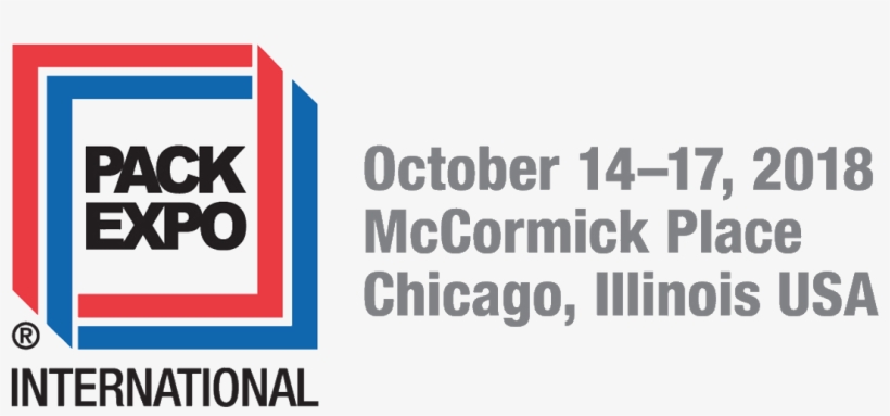 Upcoming Shows - Pack Expo 2018 Logo, transparent png