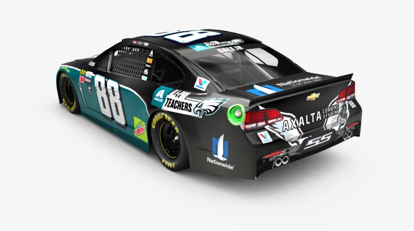 Take A Closer Look Below - Alex Bowman Eagles Car, transparent png