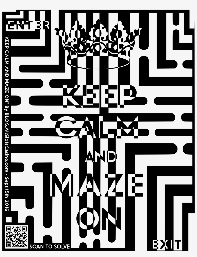 This Free Icons Png Design Of Keep Calm And Maze On, transparent png