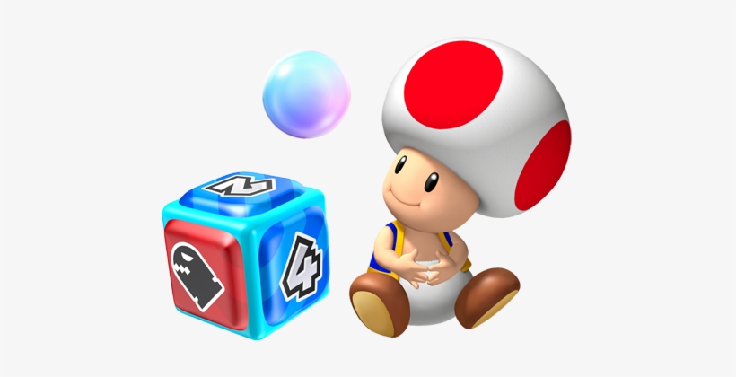 Characters - Super Mario Toad Png, transparent png
