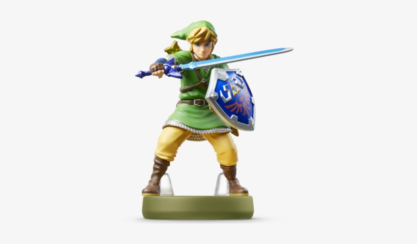 Skyward Sword Amiibo Figure - Skyward Sword Link Amiibo, transparent png