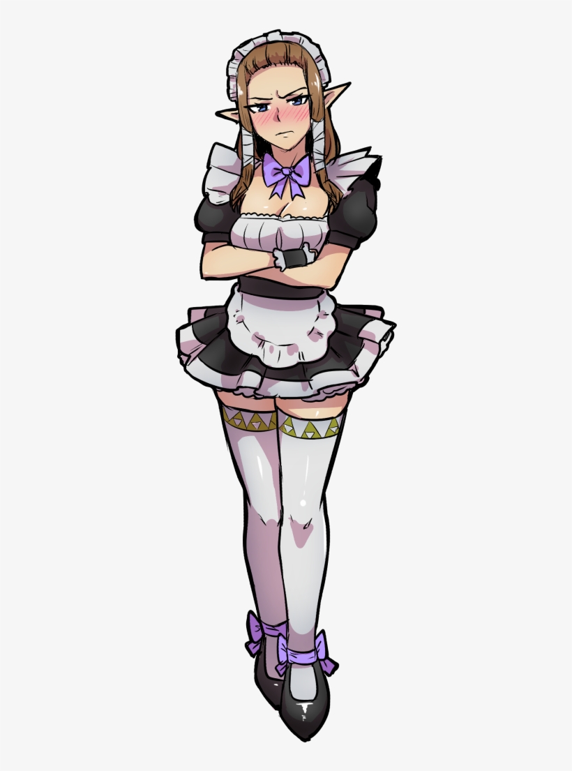 The Legend Of Zelda - Princess Zelda Maid, transparent png