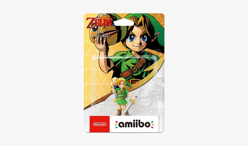 The Legend Of Zelda Link, Majoras Mask - Amiibo Zelda Majora's Mask, transparent png