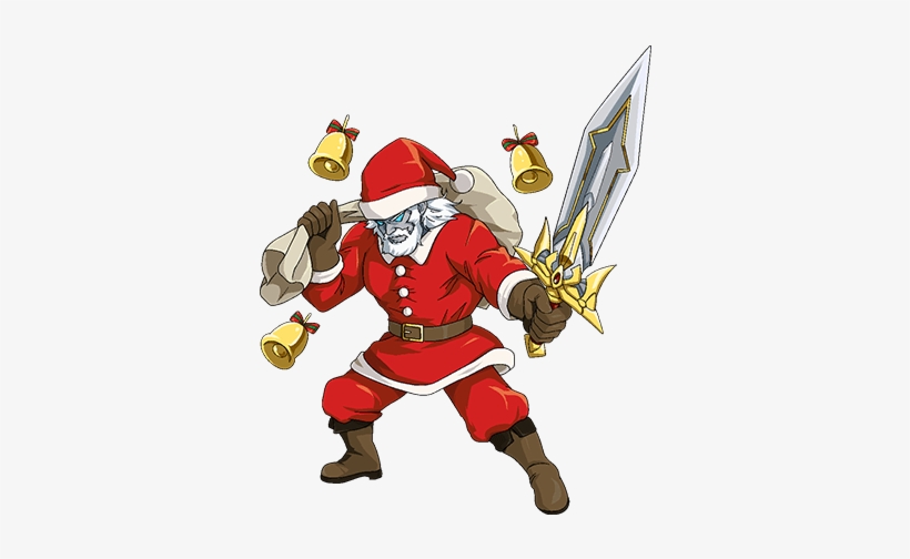 Santa - Cartoon, transparent png