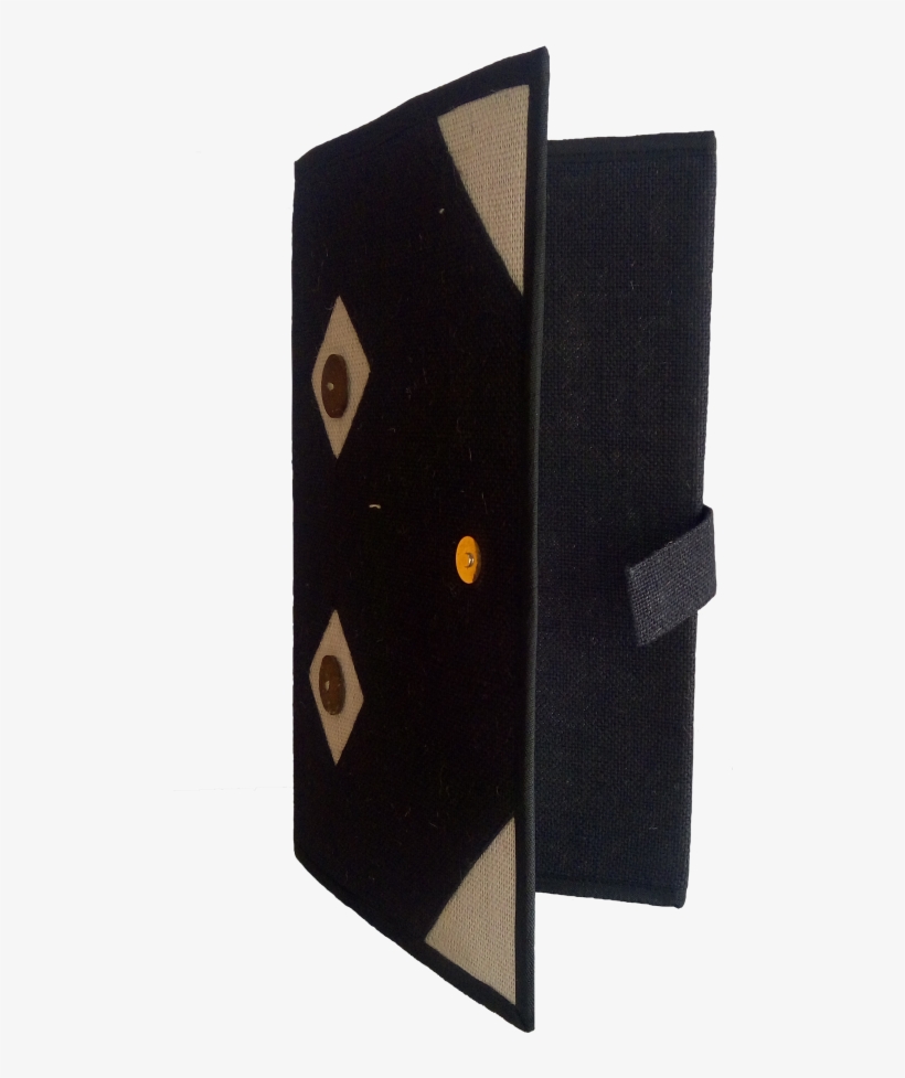 Jute Black Folder File - Plywood, transparent png