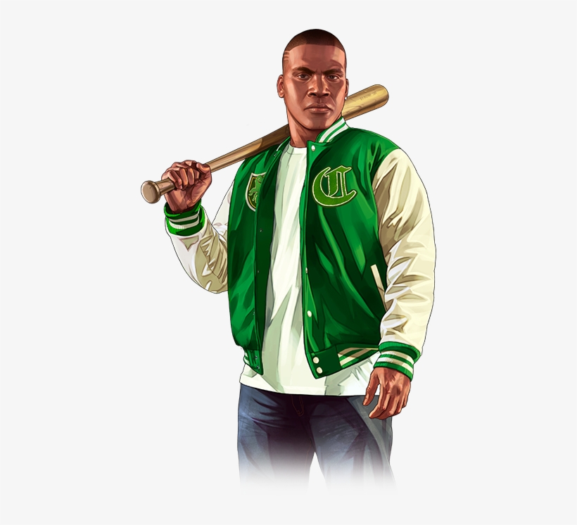 Game Characters - Franklin Gta 5 Png, transparent png