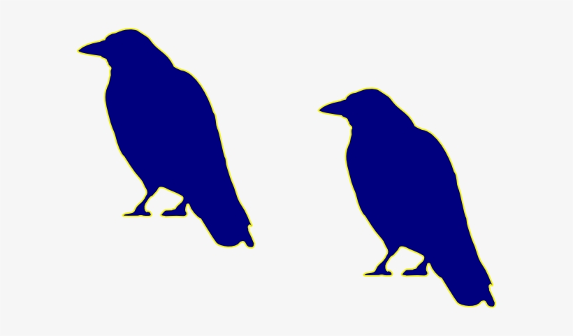 Blue Crow Svg Clip Arts 600 X 401 Px, transparent png