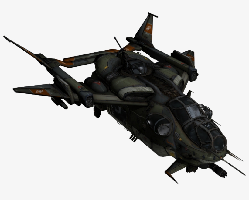 G86h-tc Crow - Titanfall Dropship, transparent png
