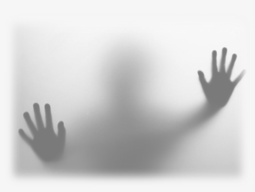 Creepy Sticker - Ghost Behind The Glass, transparent png