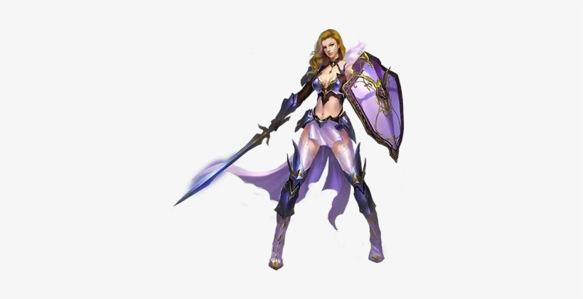 Female Knight - Wartune Knight, transparent png