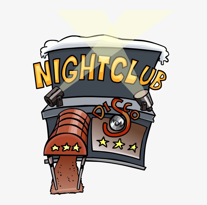 Outside Nightclub - Club Penguin, transparent png