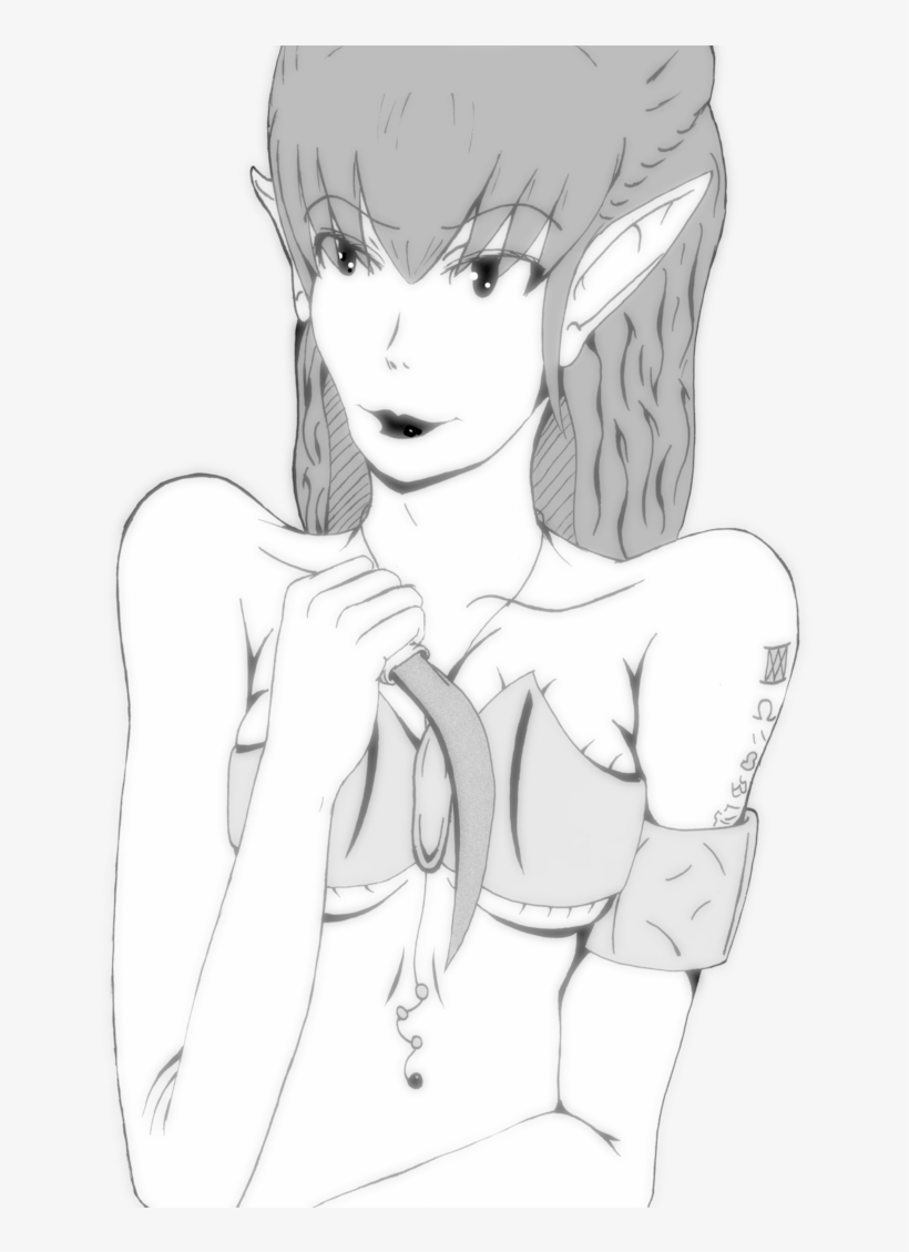 Png Transparent Collarbone Drawing Woman's - Cartoon, transparent png