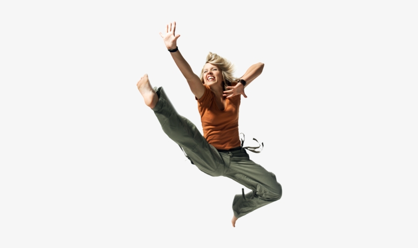 Summer Camp Girl Kicking It In - Jumpstart Your Future: A Guide For The College-bound, transparent png