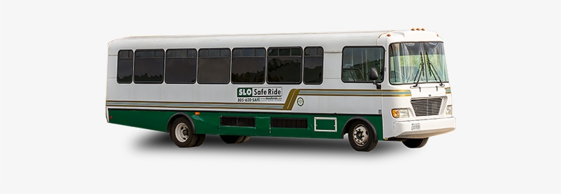 Charter Buses - Slo Safe Ride, transparent png