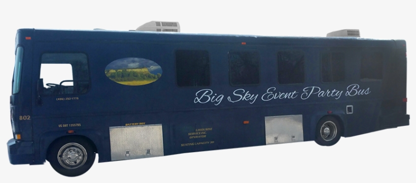 Big Sky Event Billings Party Bus Special Charter - Party Bus, transparent png