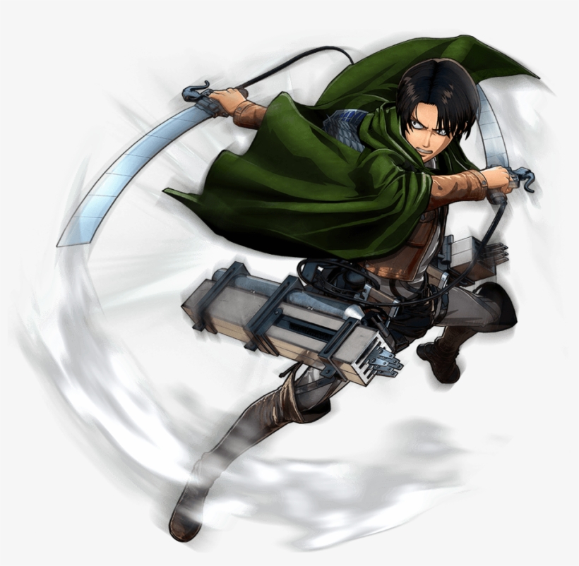 Attaque Des Titans Png - Attack On Titan Kapten Levy, transparent png